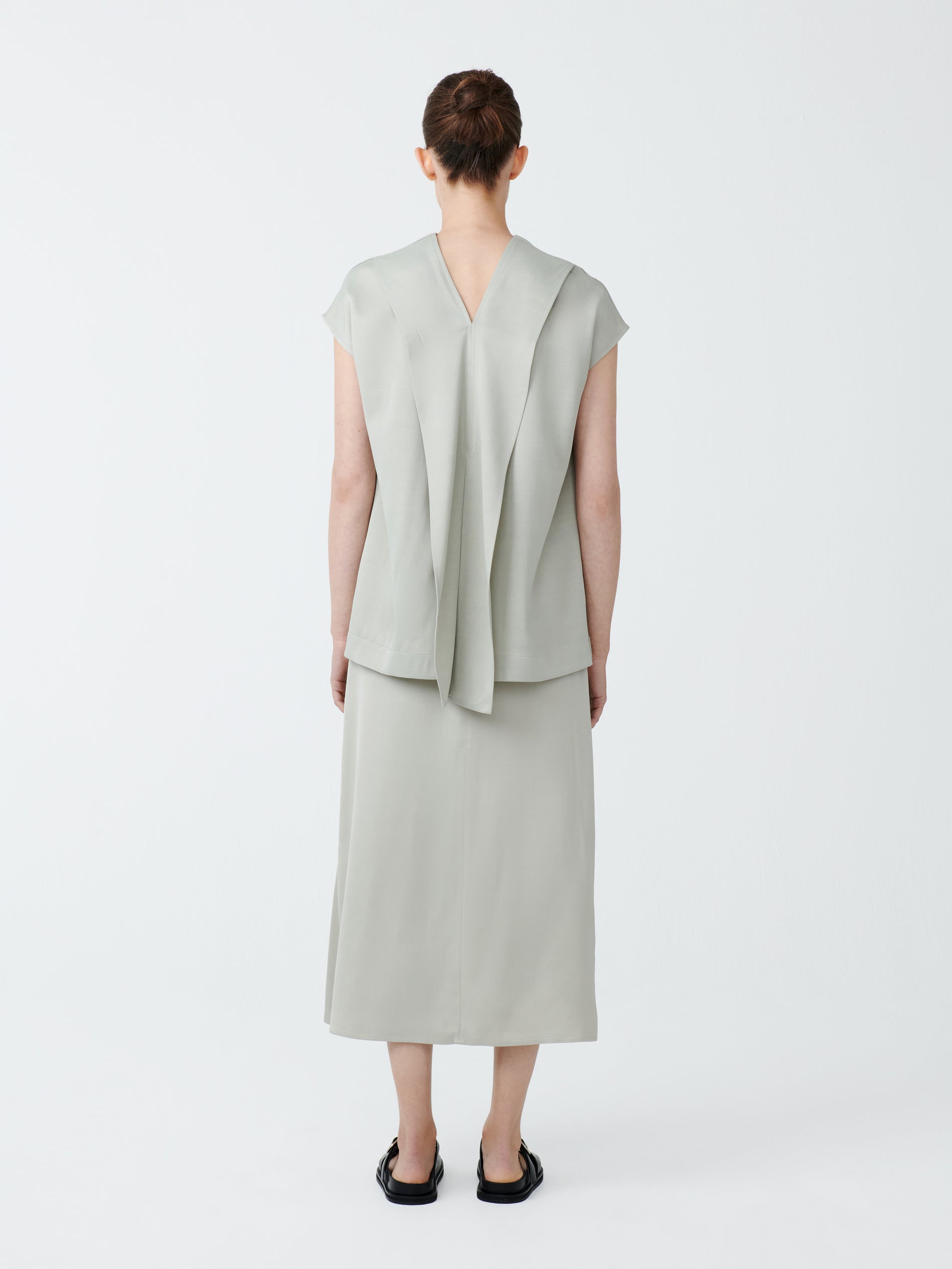 Naye Skirt in Dove - Studio Nicholson
