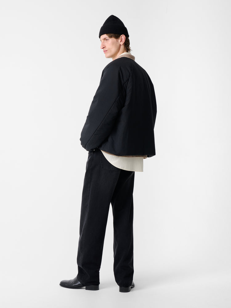 Nicio Padded Jacket in Darkest Navy