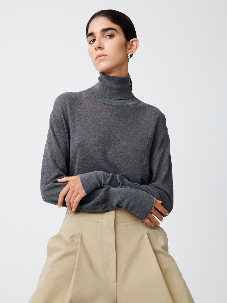 Nilo Knit in Grey Marl