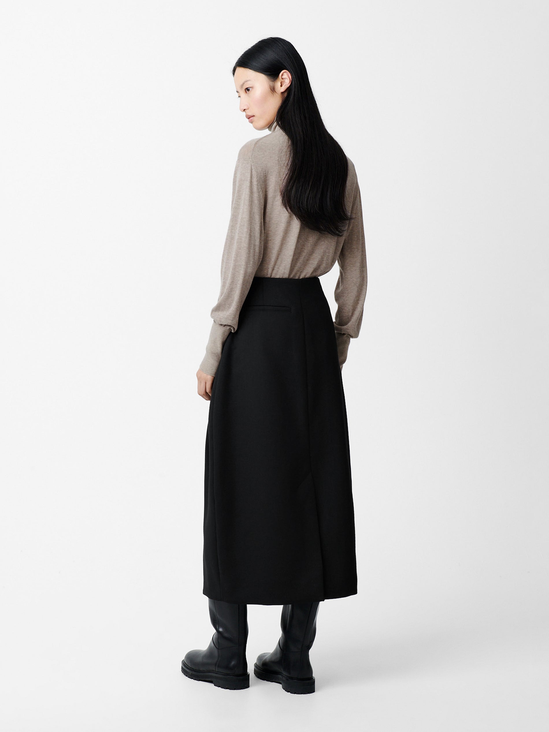 Nilo Knit in Straw Melange - Studio Nicholson
