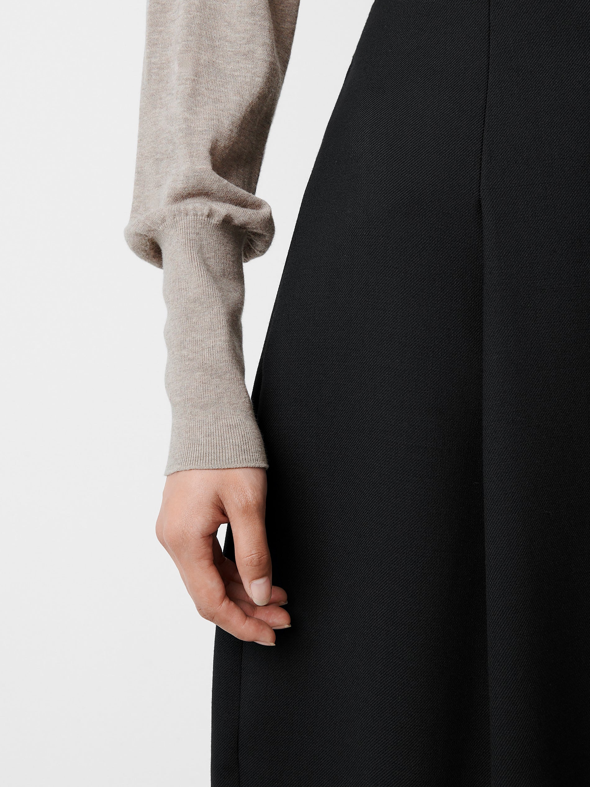 Nilo Knit in Straw Melange - Studio Nicholson