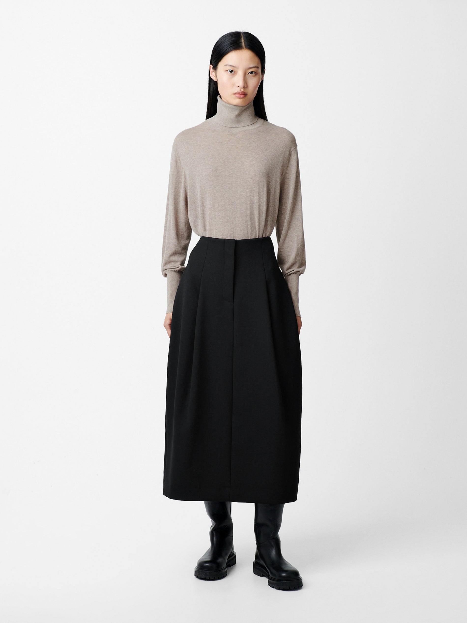 Nilo Knit in Straw Melange - Studio Nicholson