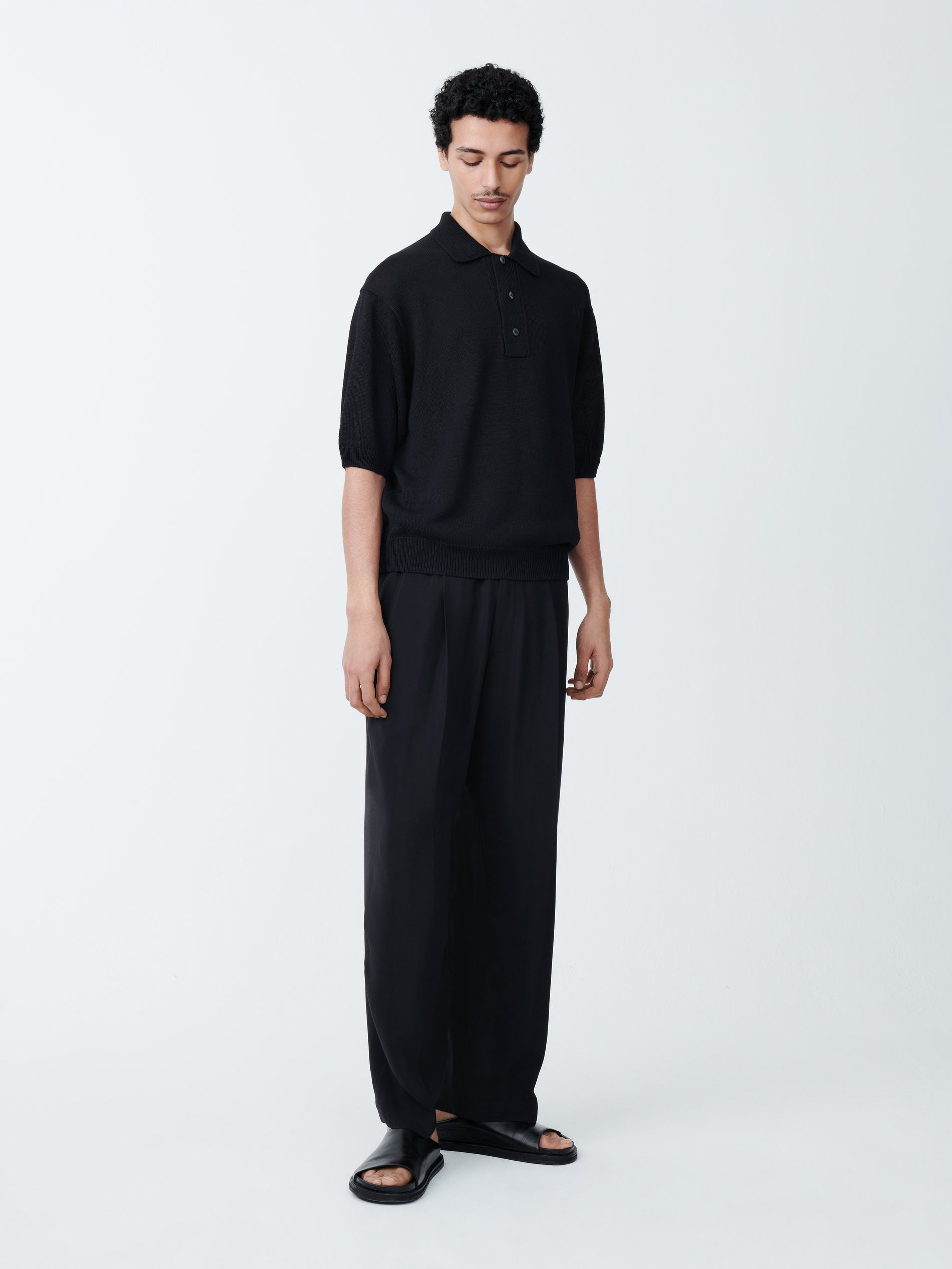Noam Pant in Darkest Navy - Studio Nicholson