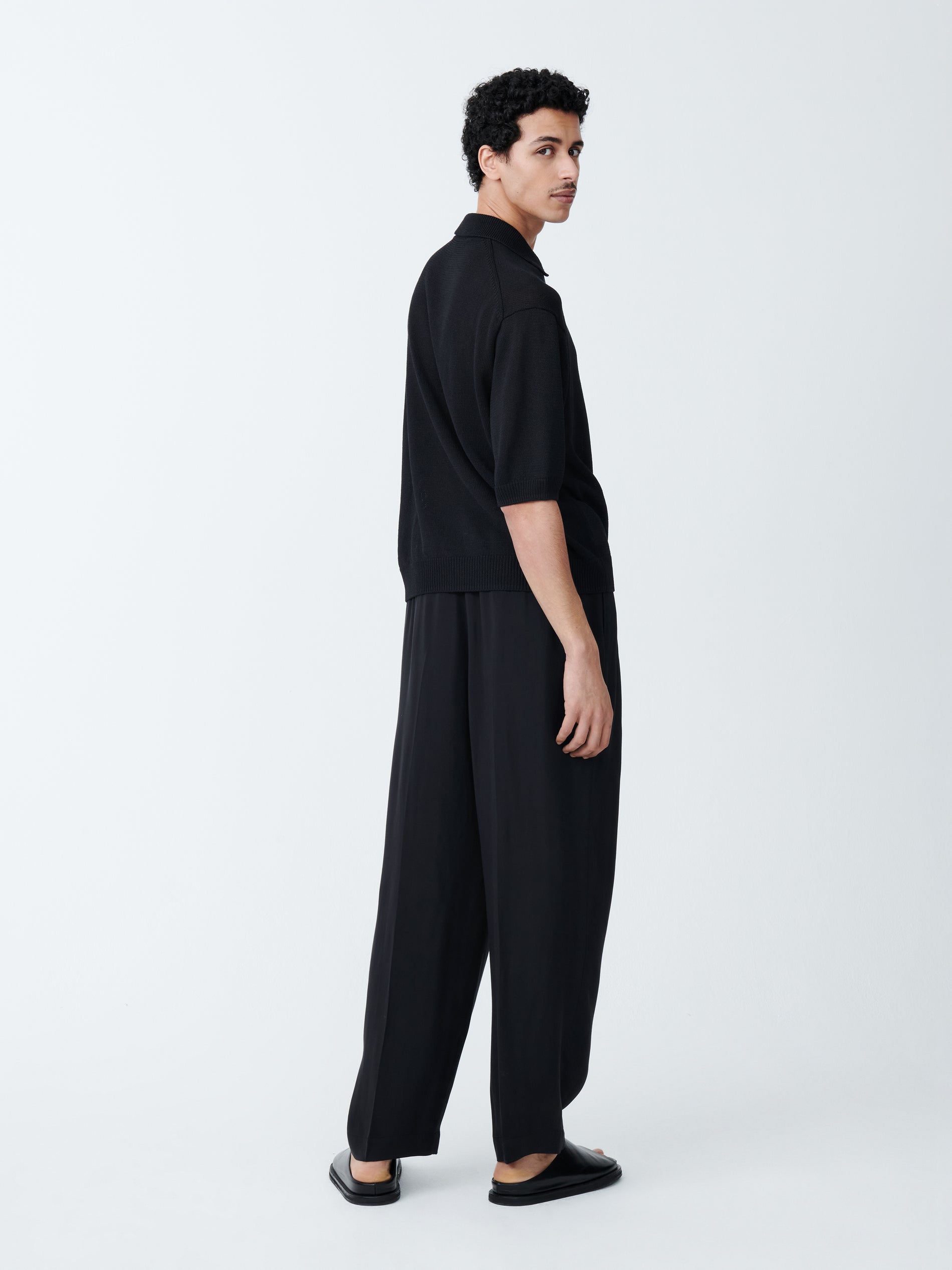 Noam Pant in Darkest Navy - Studio Nicholson