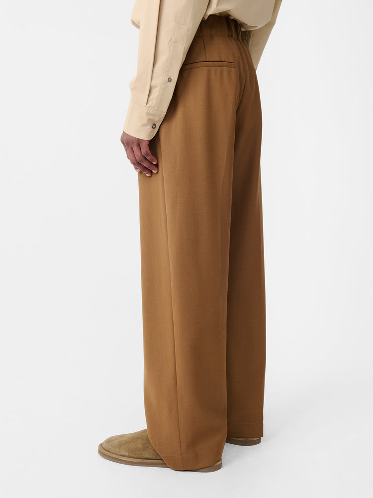 Noam Heritage Wool Pant in Tobacco
