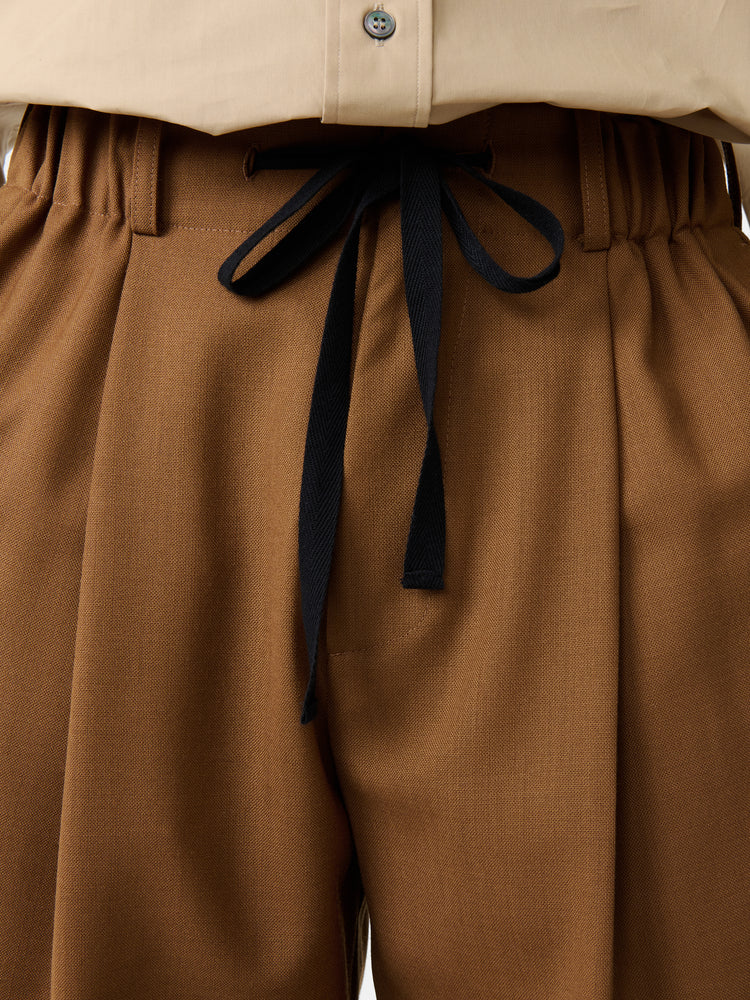 Noam Heritage Wool Pant in Tobacco
