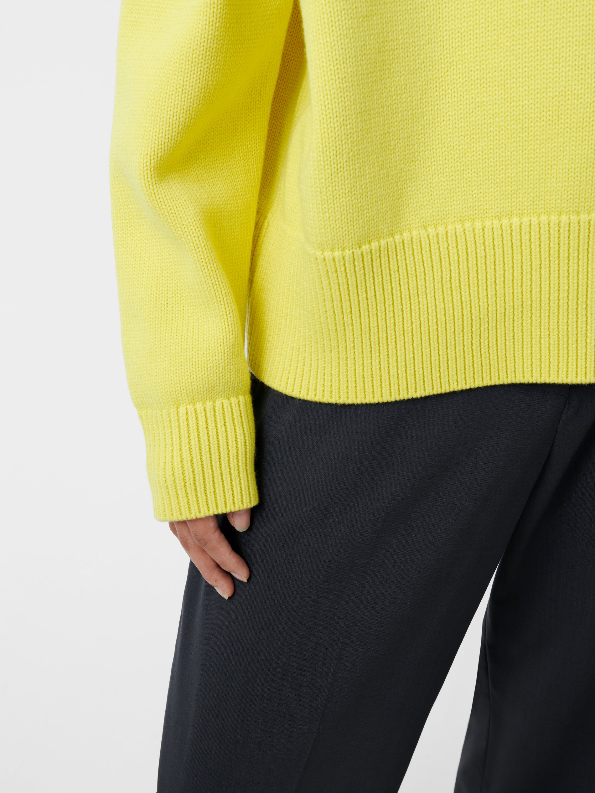 Nohwe Knit in Acid Yellow - Studio Nicholson