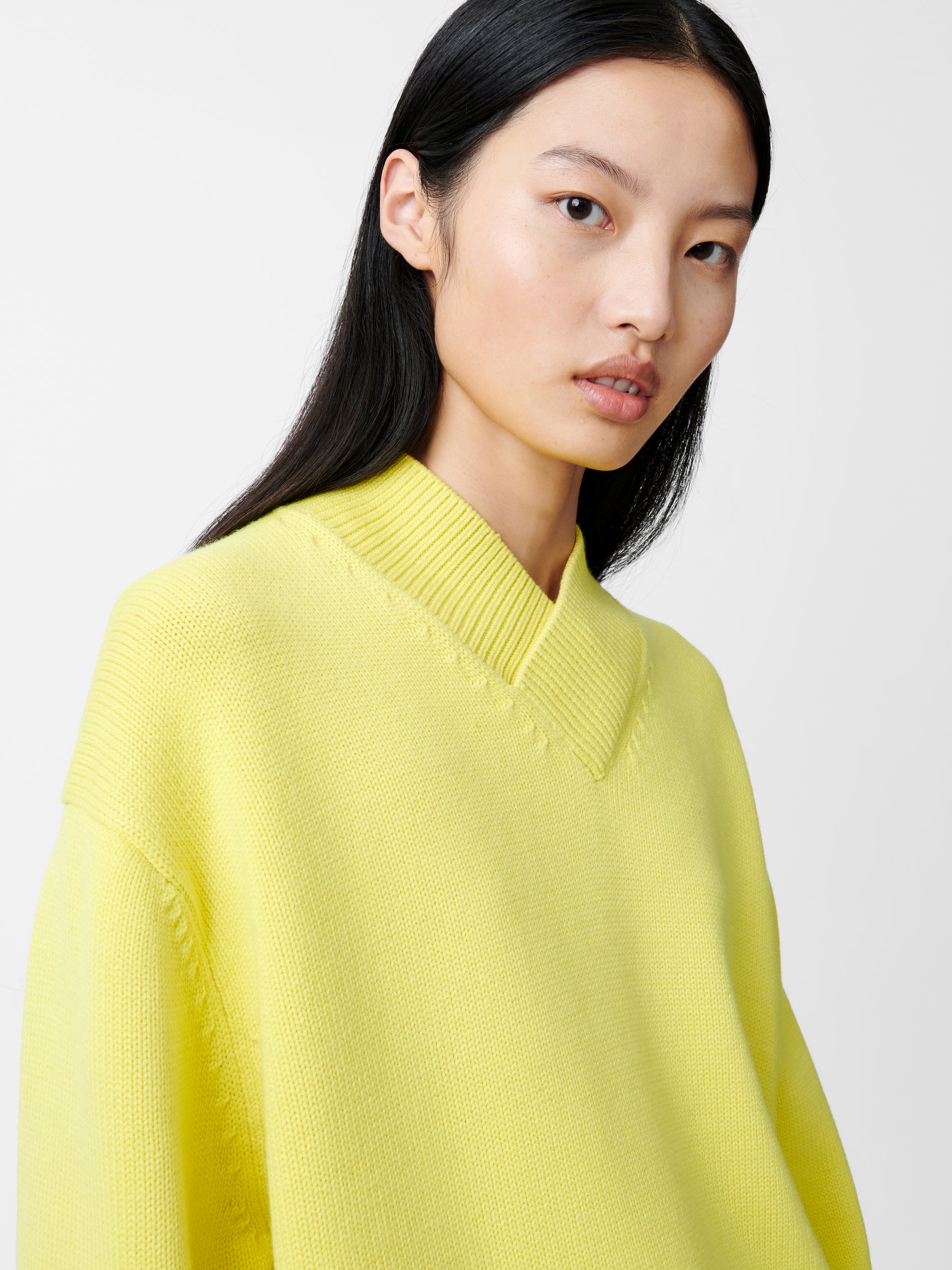 Nohwe Knit in Acid Yellow - Studio Nicholson