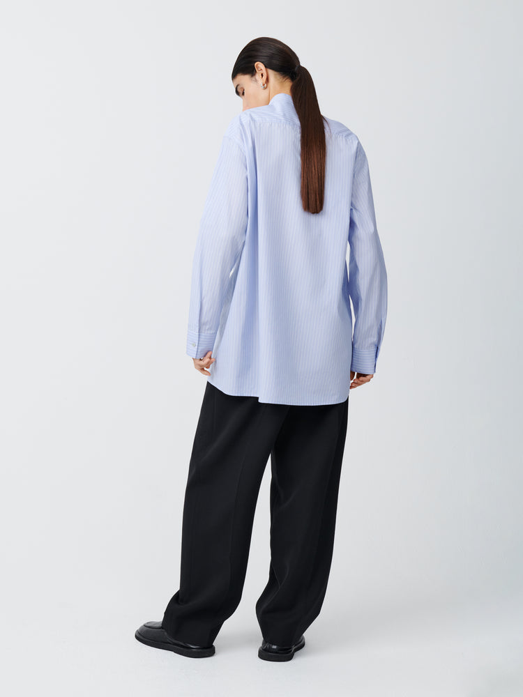 Noland Shirt in Broken Stripe