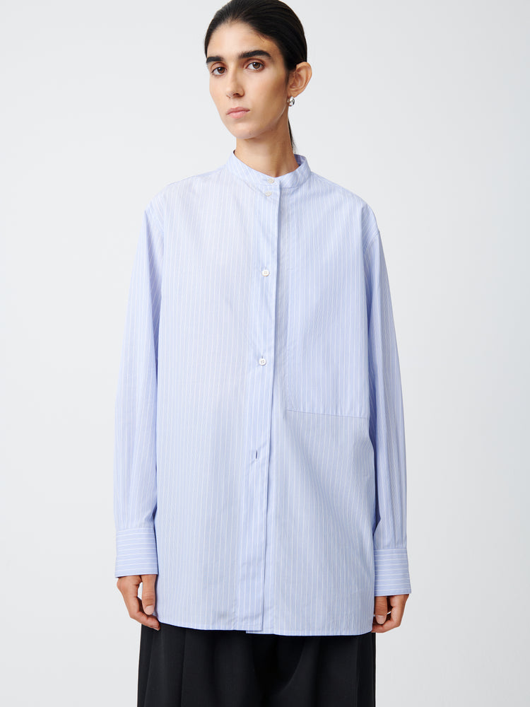 Noland Shirt in Broken Stripe