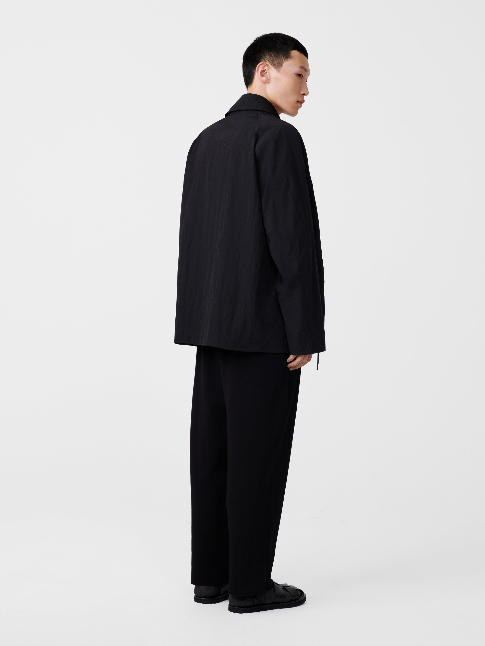 Note Jacket in Black - Studio Nicholson