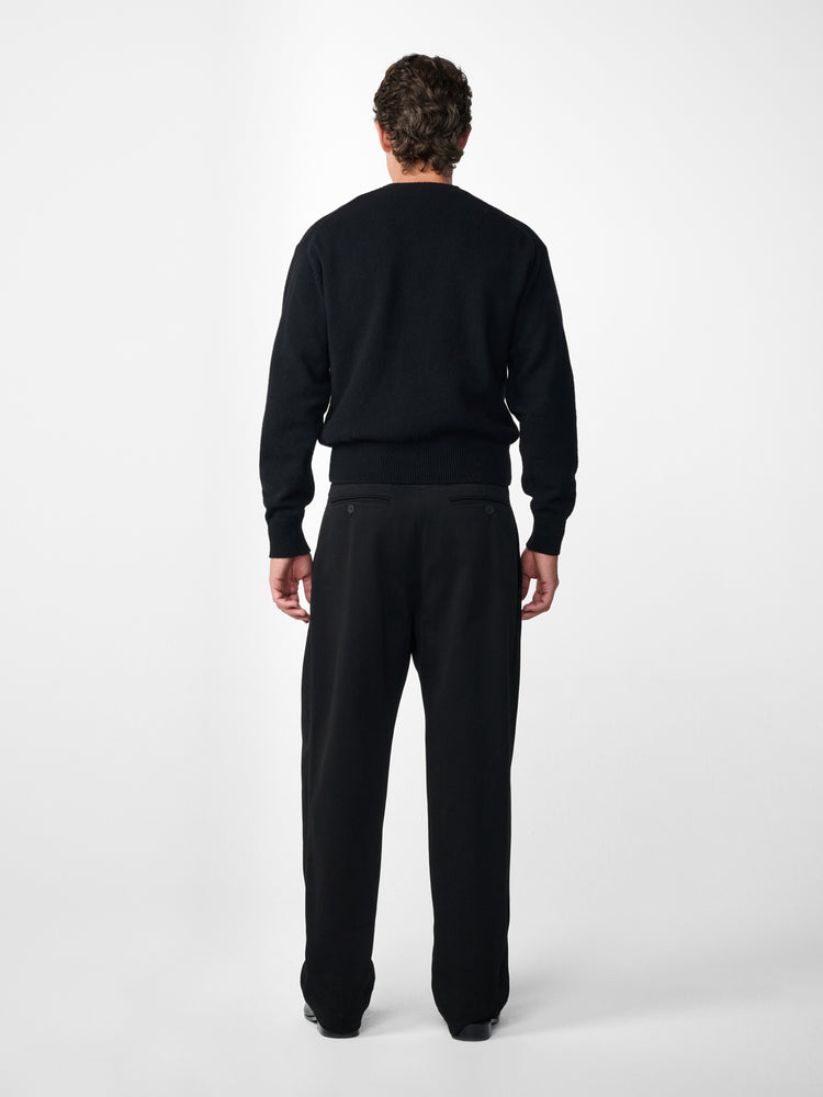 Nottingham Lambswool Knit in Black