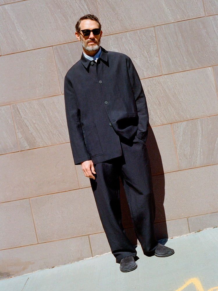 Nopi Jacket in Darkest Navy