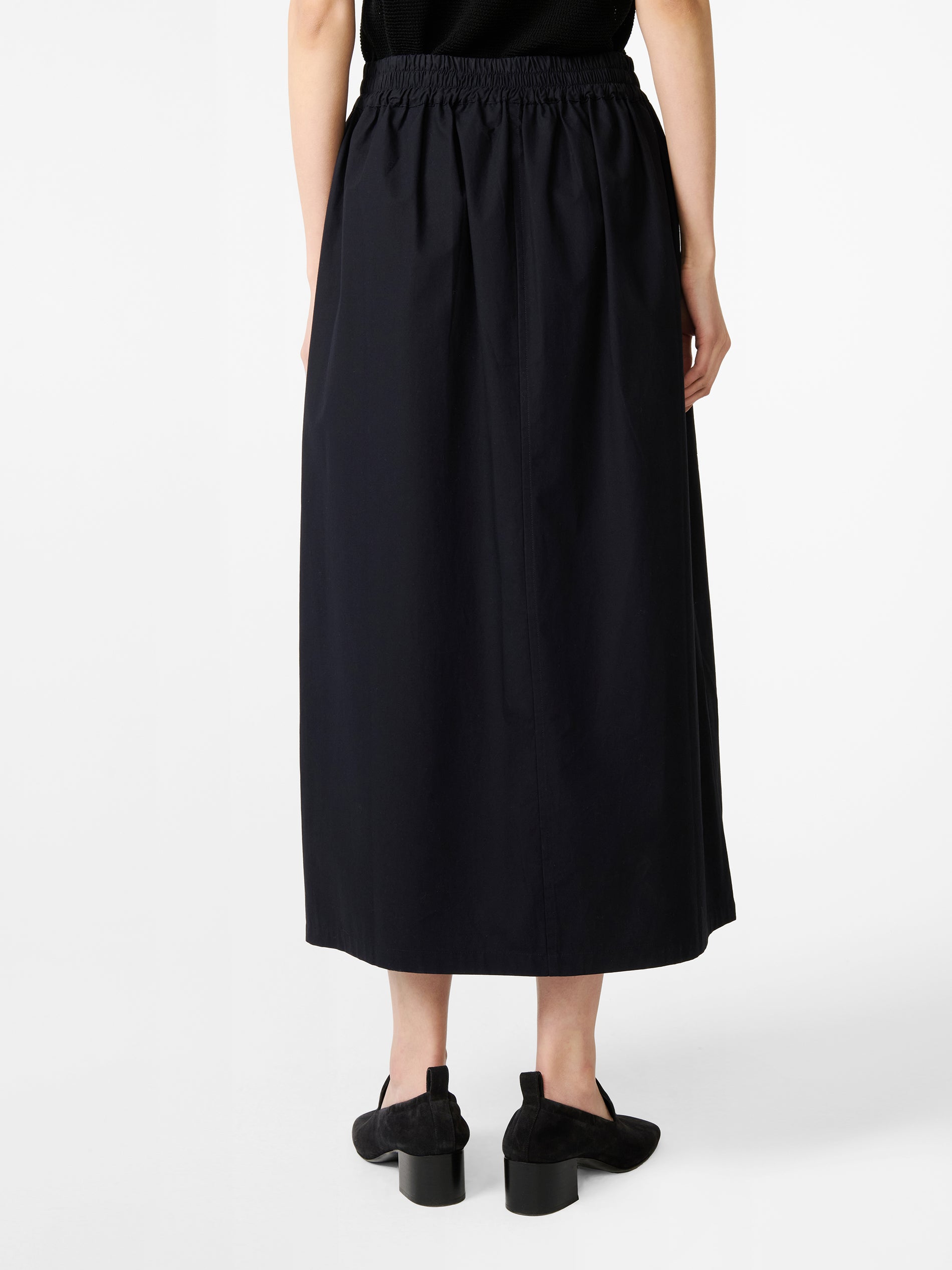 Oates Skirt in Darkest Navy