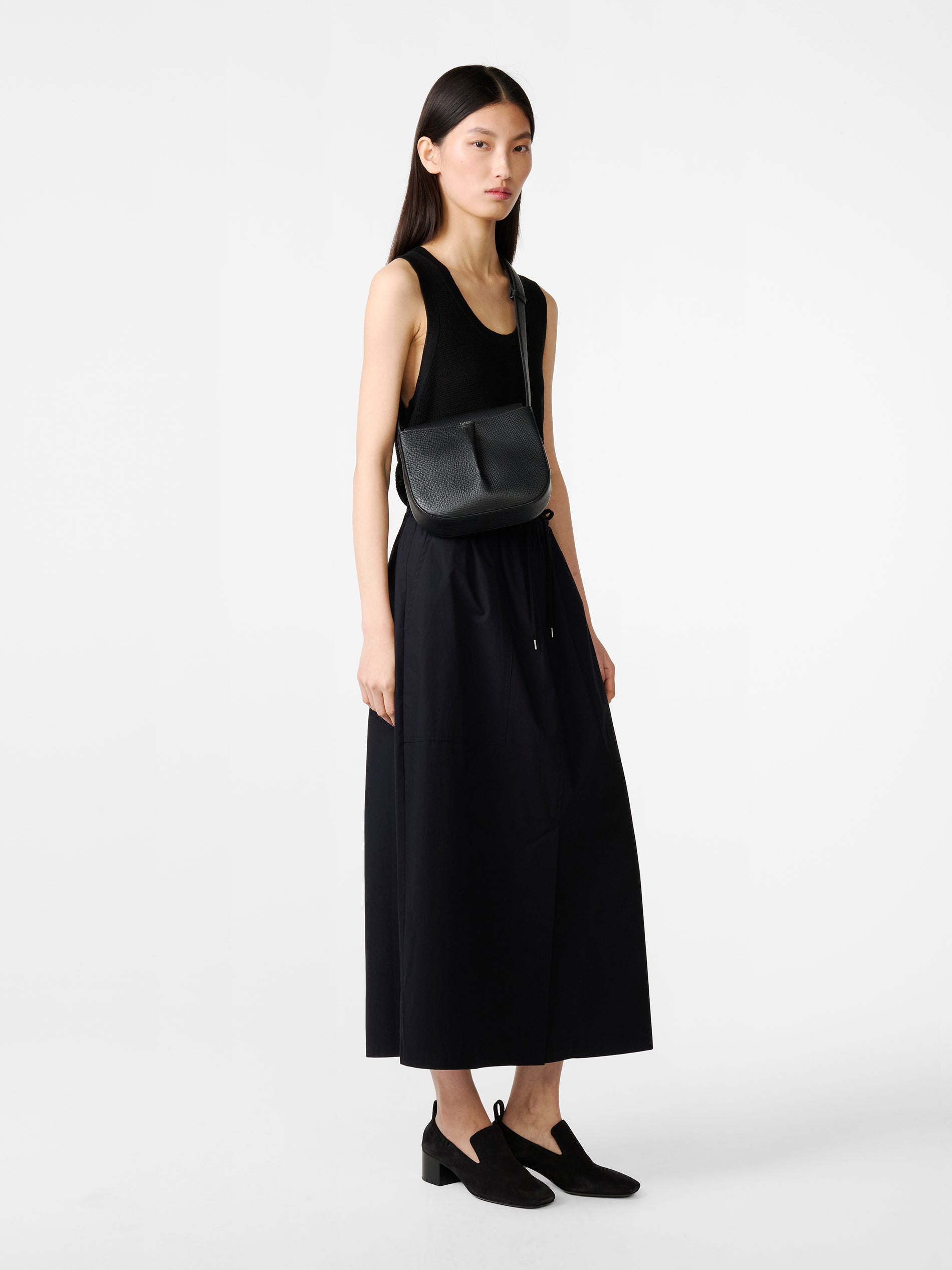 Oates Skirt in Darkest Navy