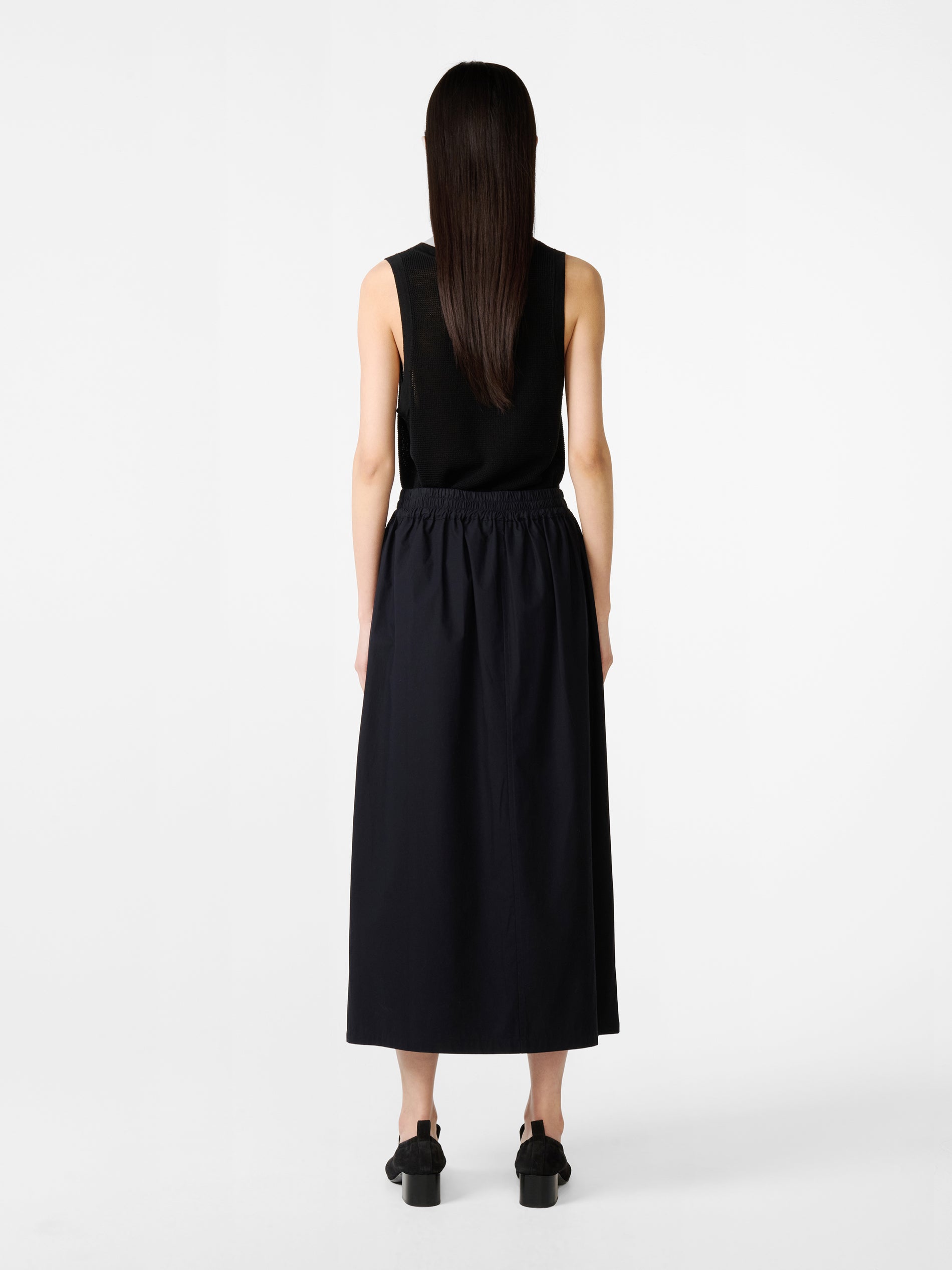 Oates Skirt in Darkest Navy