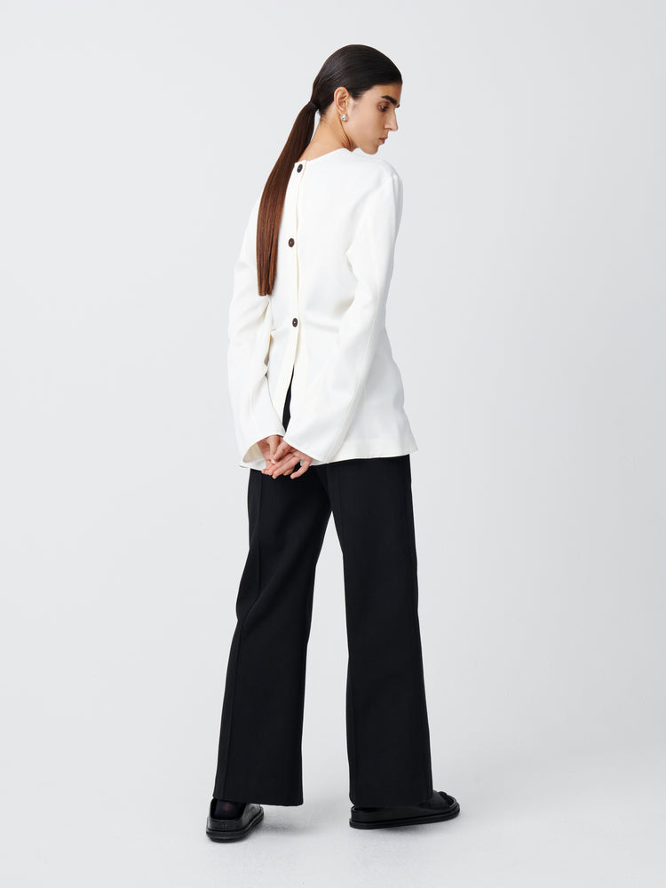 Ontaria Top in Parchment