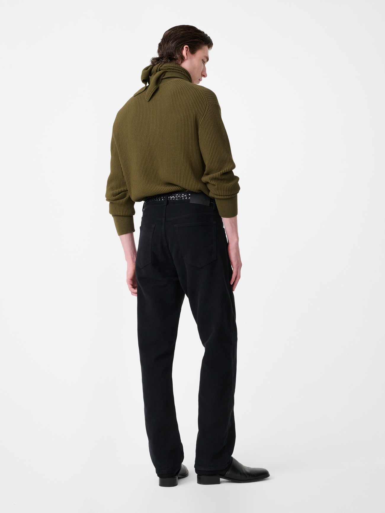 Oran Cardigan in Olive