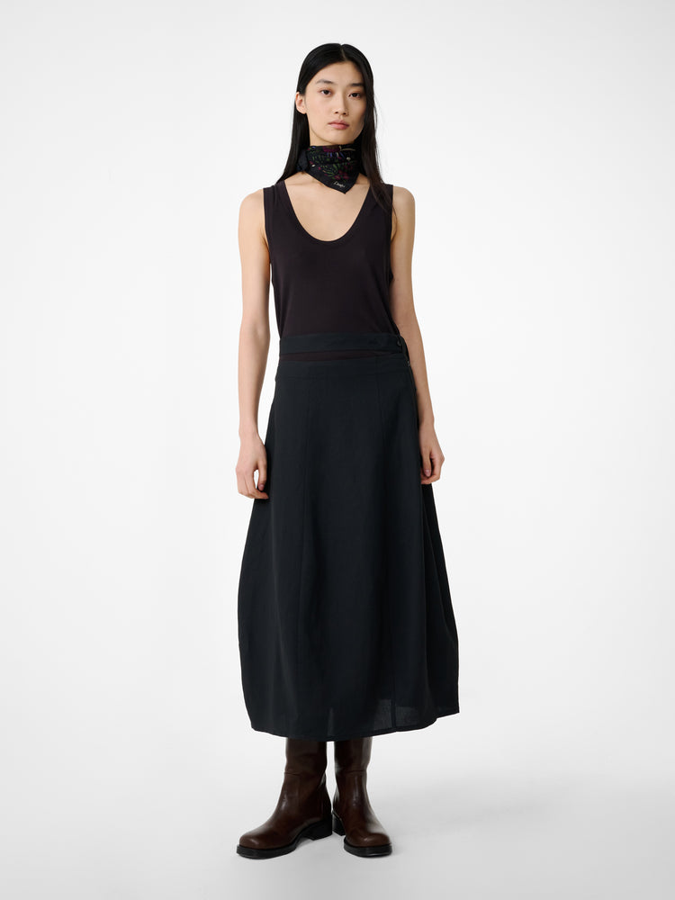 Orcha Skirt in Black Grape
