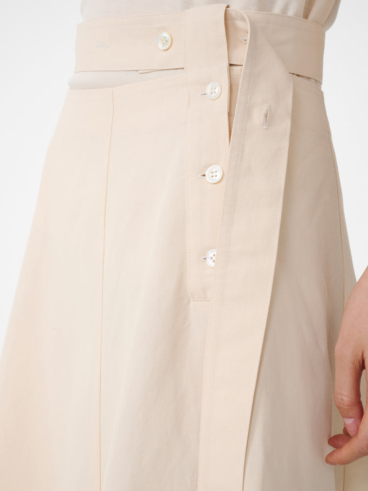 Orcha Skirt in Canvas - Studio Nicholson