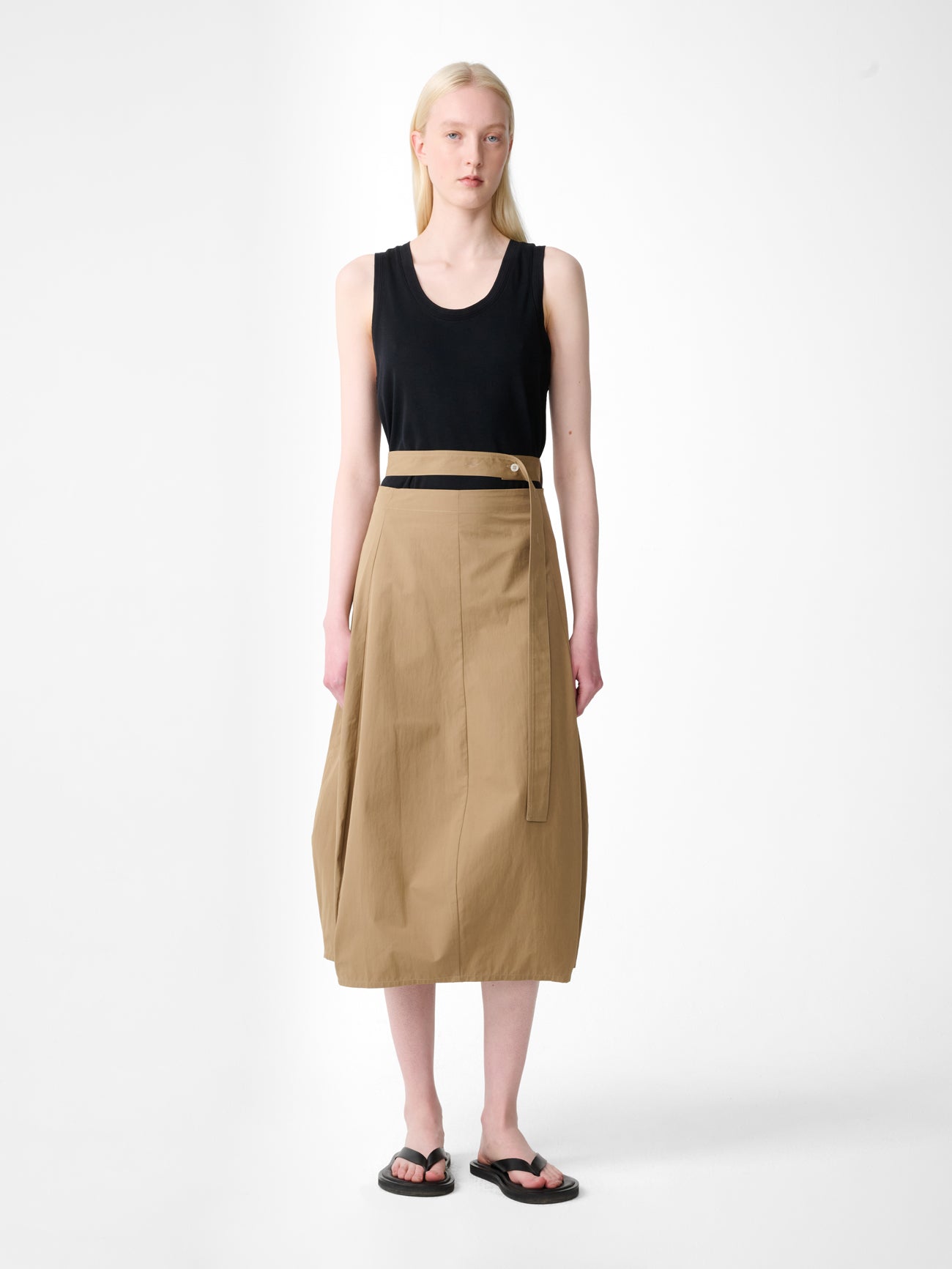 Orcha Cotton Skirt in Chino