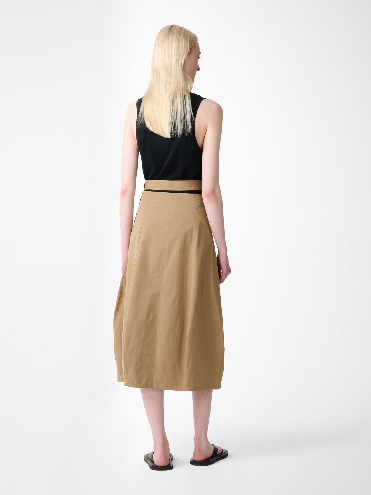 Orcha Cotton Skirt in Chino