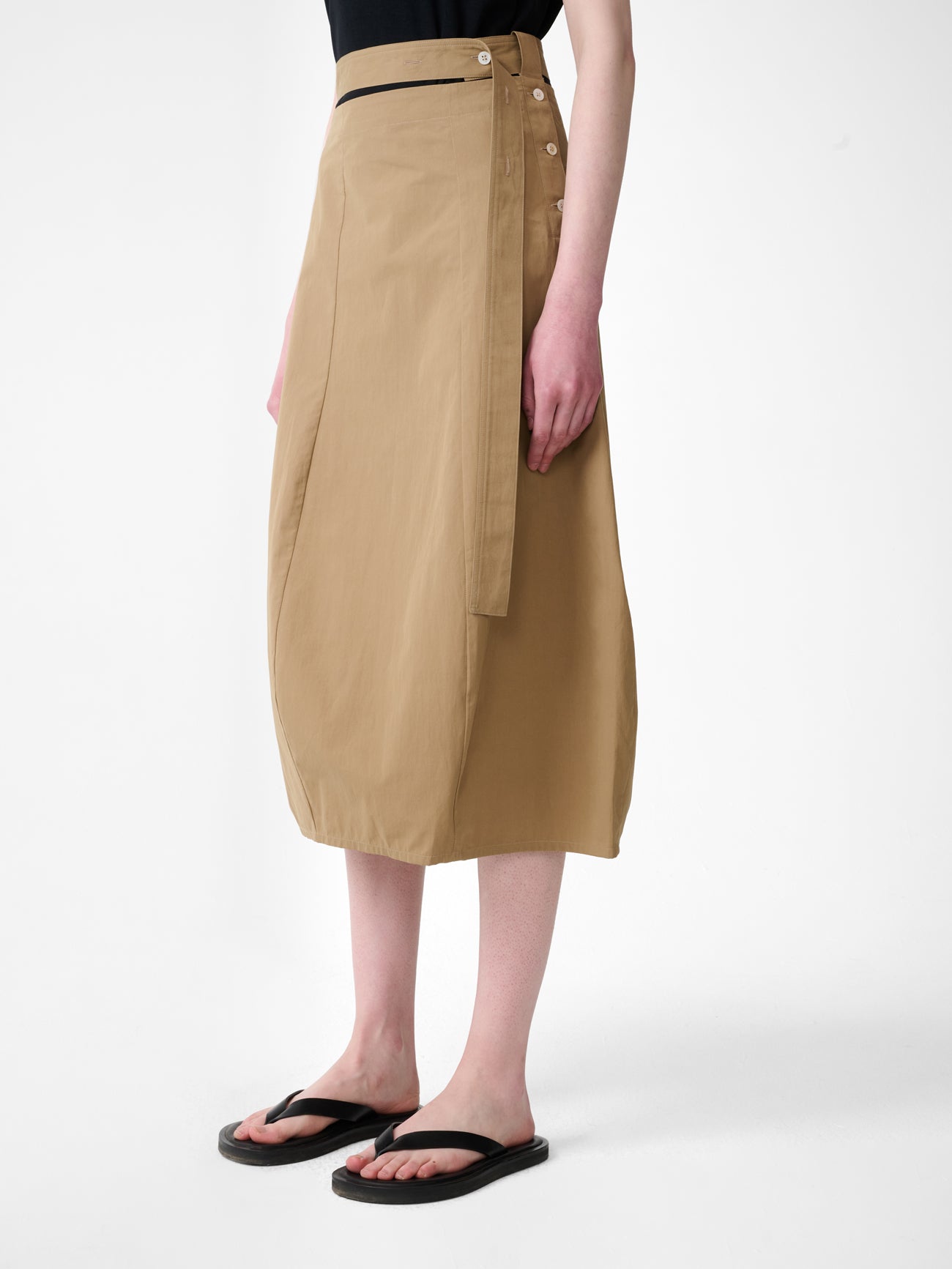 Orcha Cotton Skirt in Chino