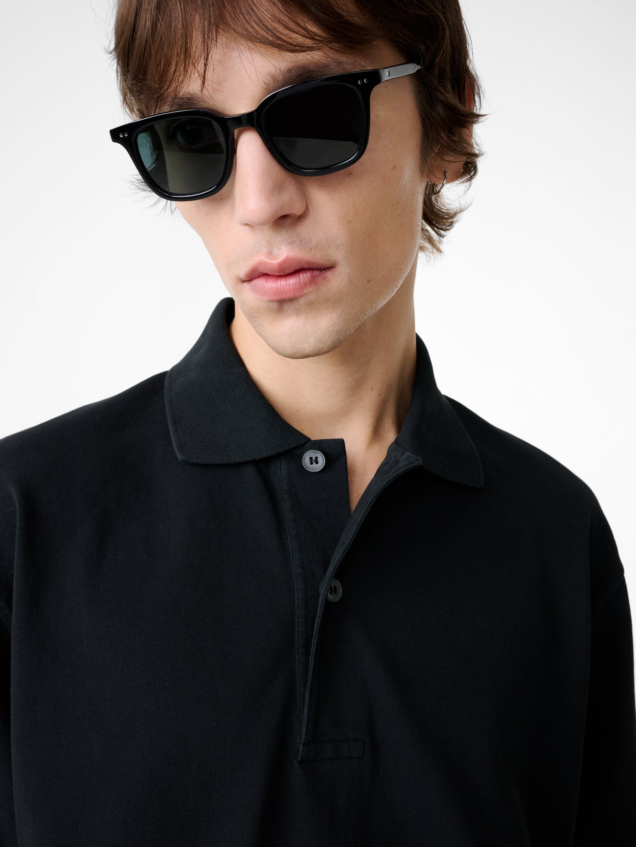 Ozero Jersey in Washed Black - Studio Nicholson