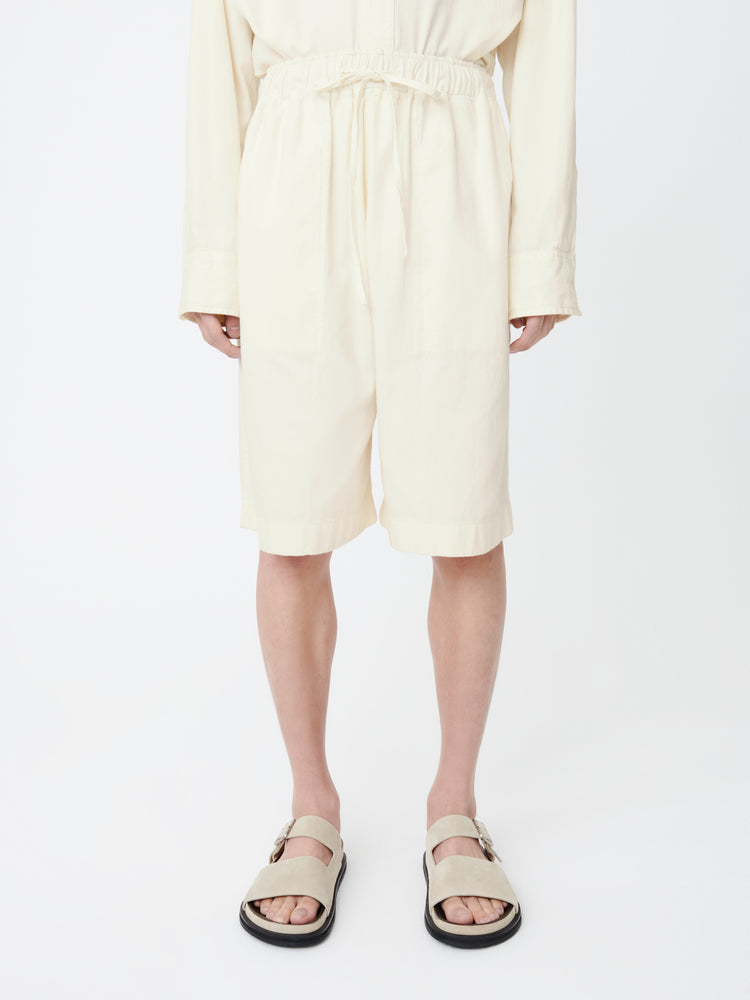 Ossi Denim Short in Parchment
