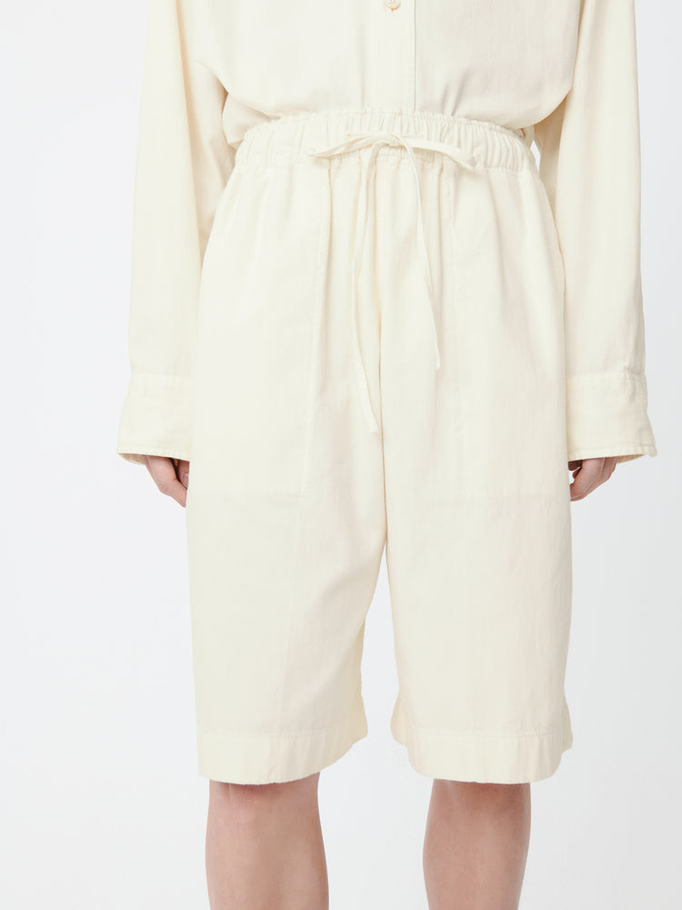 Ossi Denim Short in Parchment
