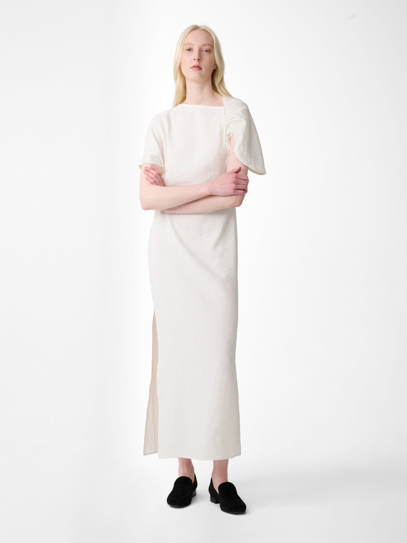 Palaestra Dress in Dove