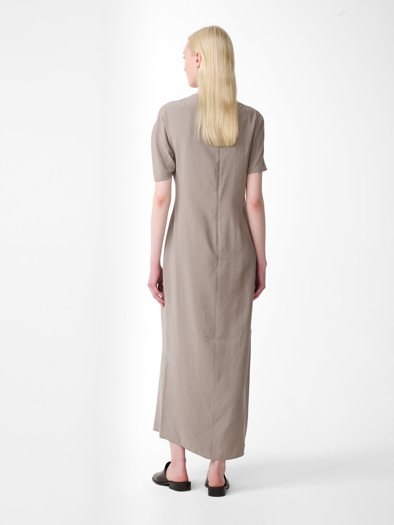 Palaestra Dress in Taupe