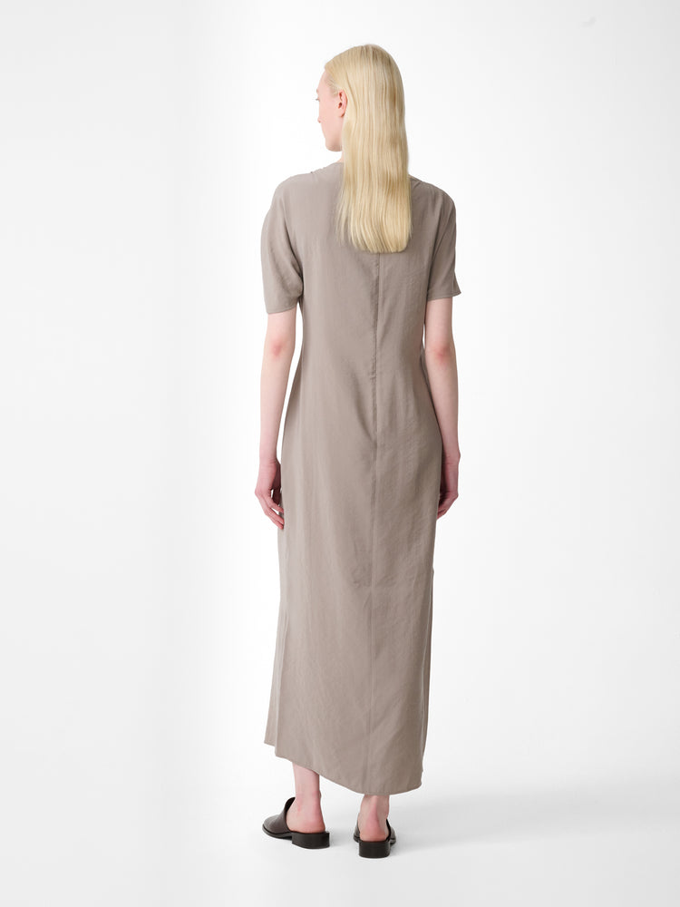 Palaestra Dress in Taupe