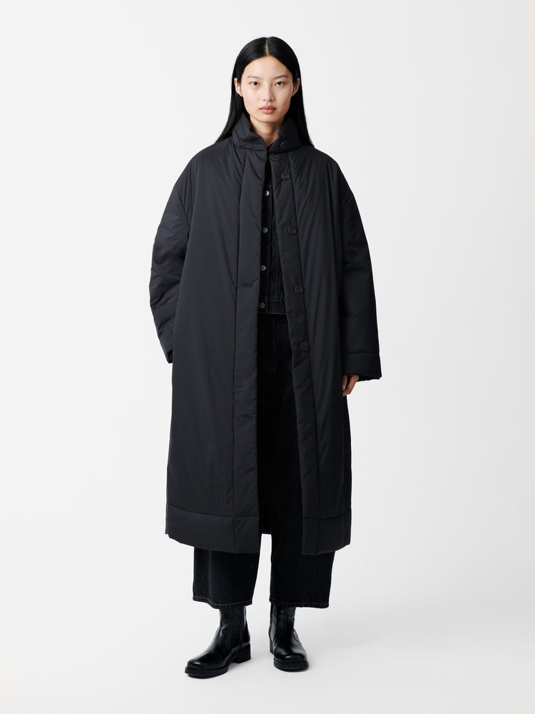 Pallan Down Coat in Black