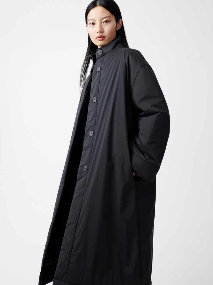 Pallan Down Coat in Black