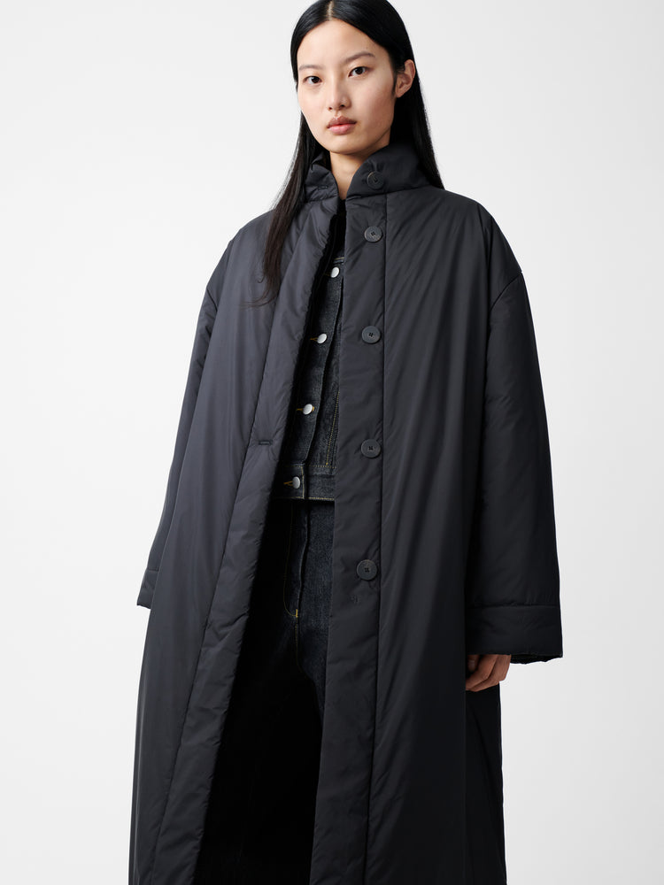 Pallan Down Coat in Black