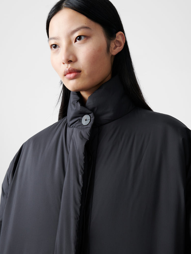 Pallan Down Coat in Black
