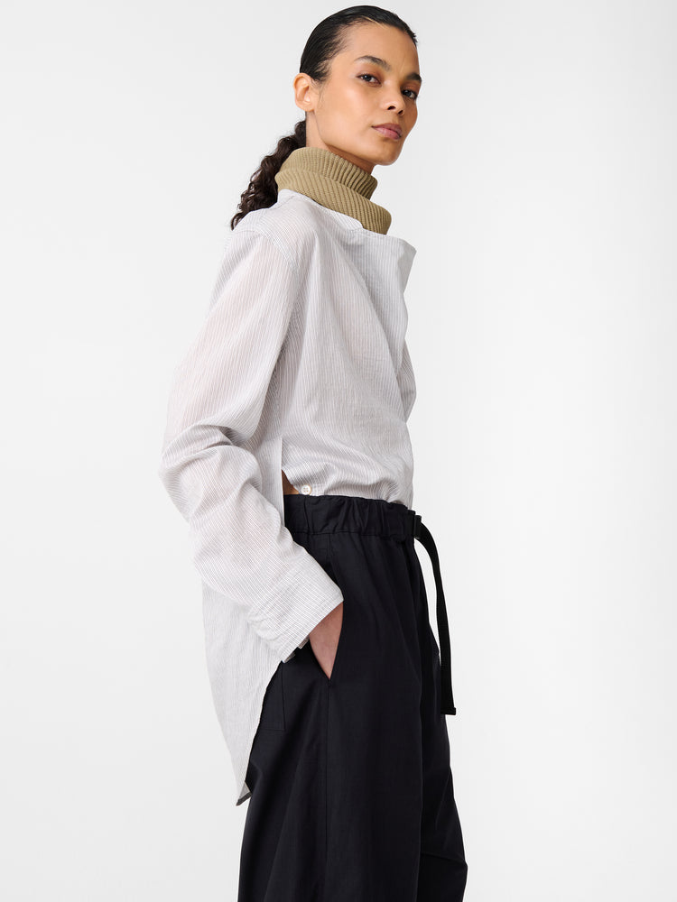 Pampa Top in Chalk Stripe