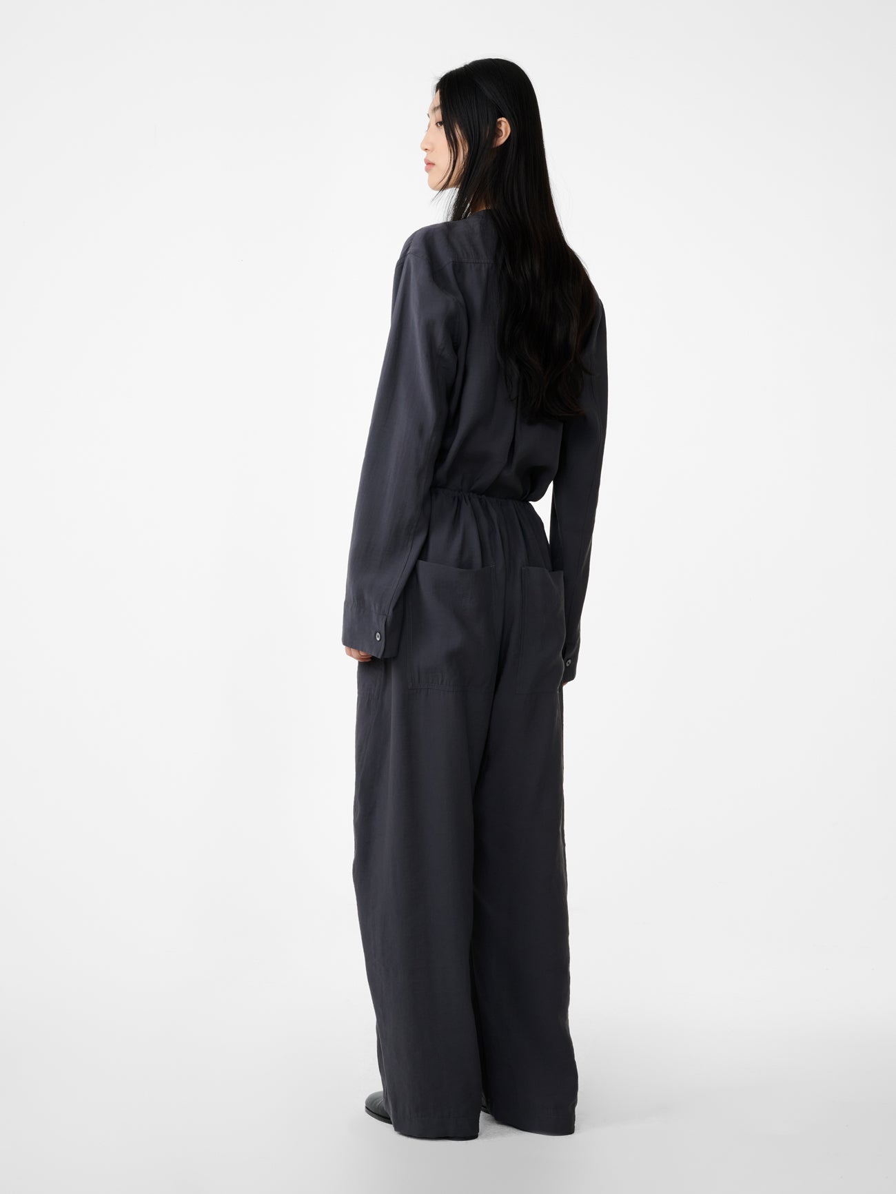 Pampa Top in Coal - Studio Nicholson