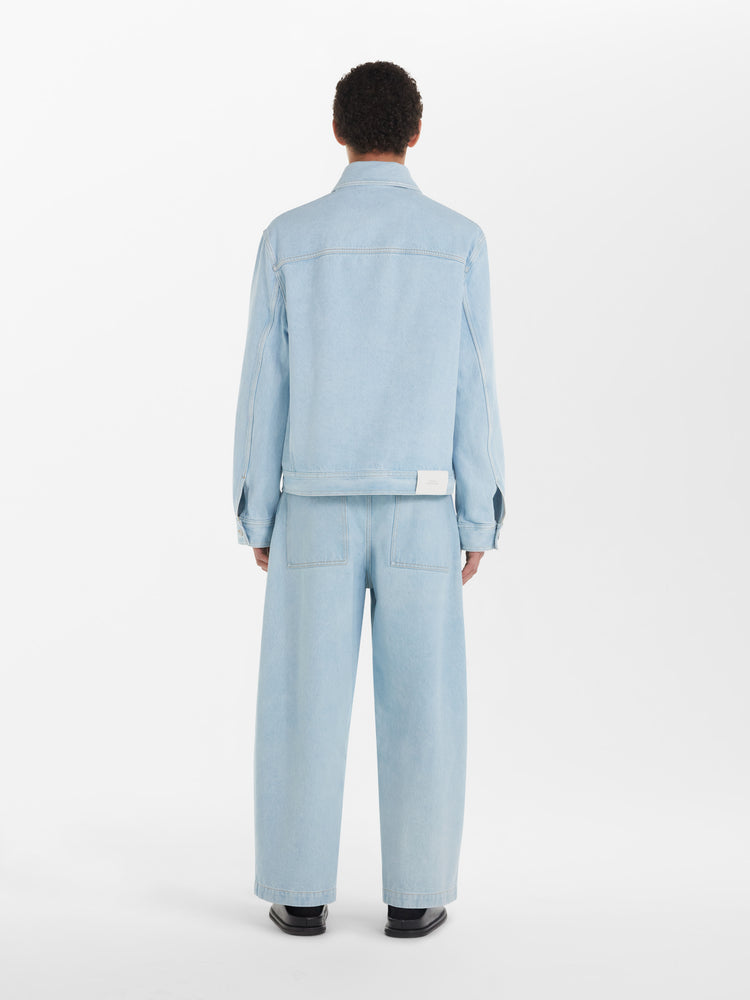 Paolo Denim Pant in Bleach Wash