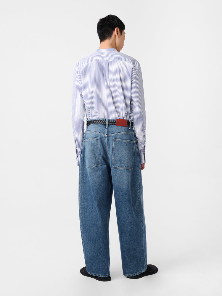 Paolo Denim Pant in Worn Wash Indigo