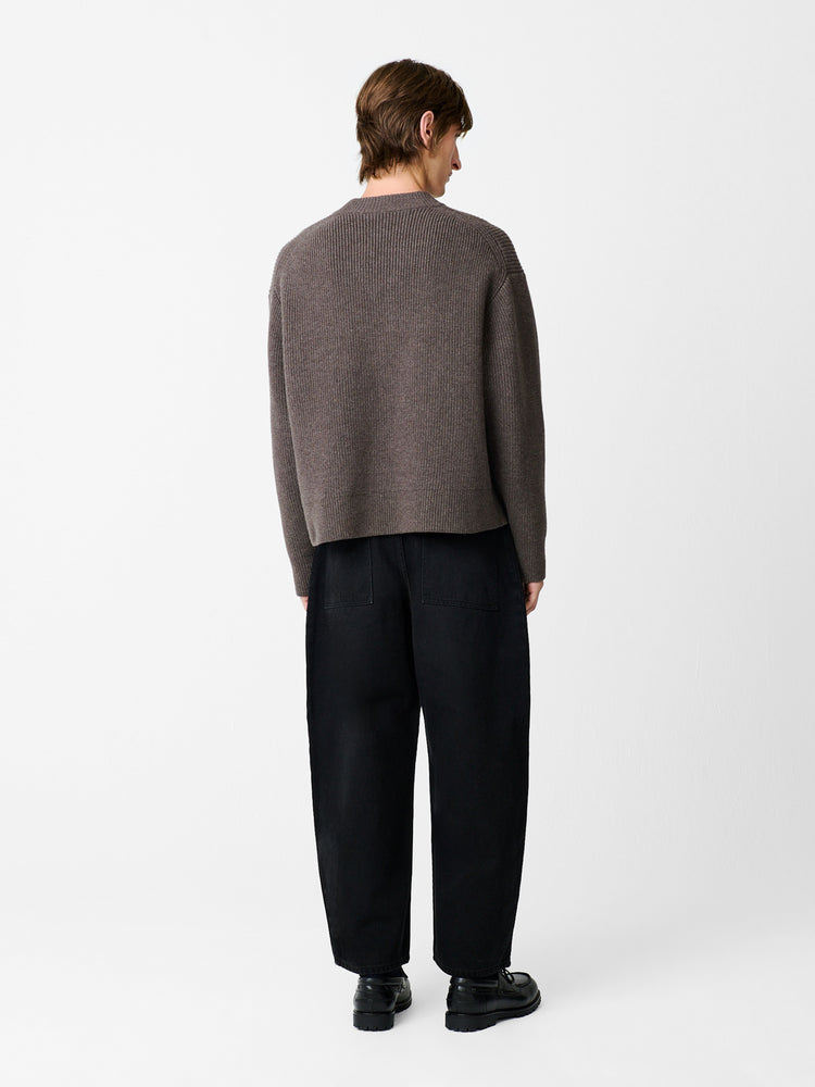 Paolo Denim Pant in Washed Black