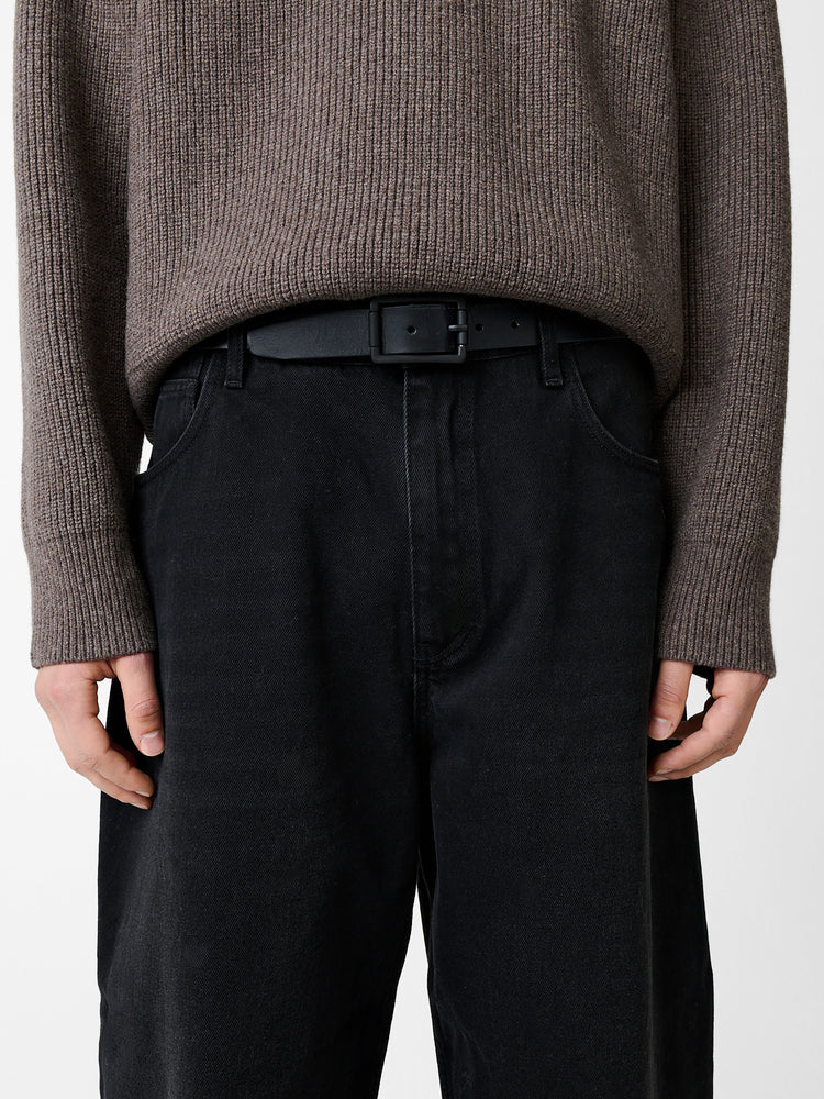 Paolo Denim Pant in Washed Black