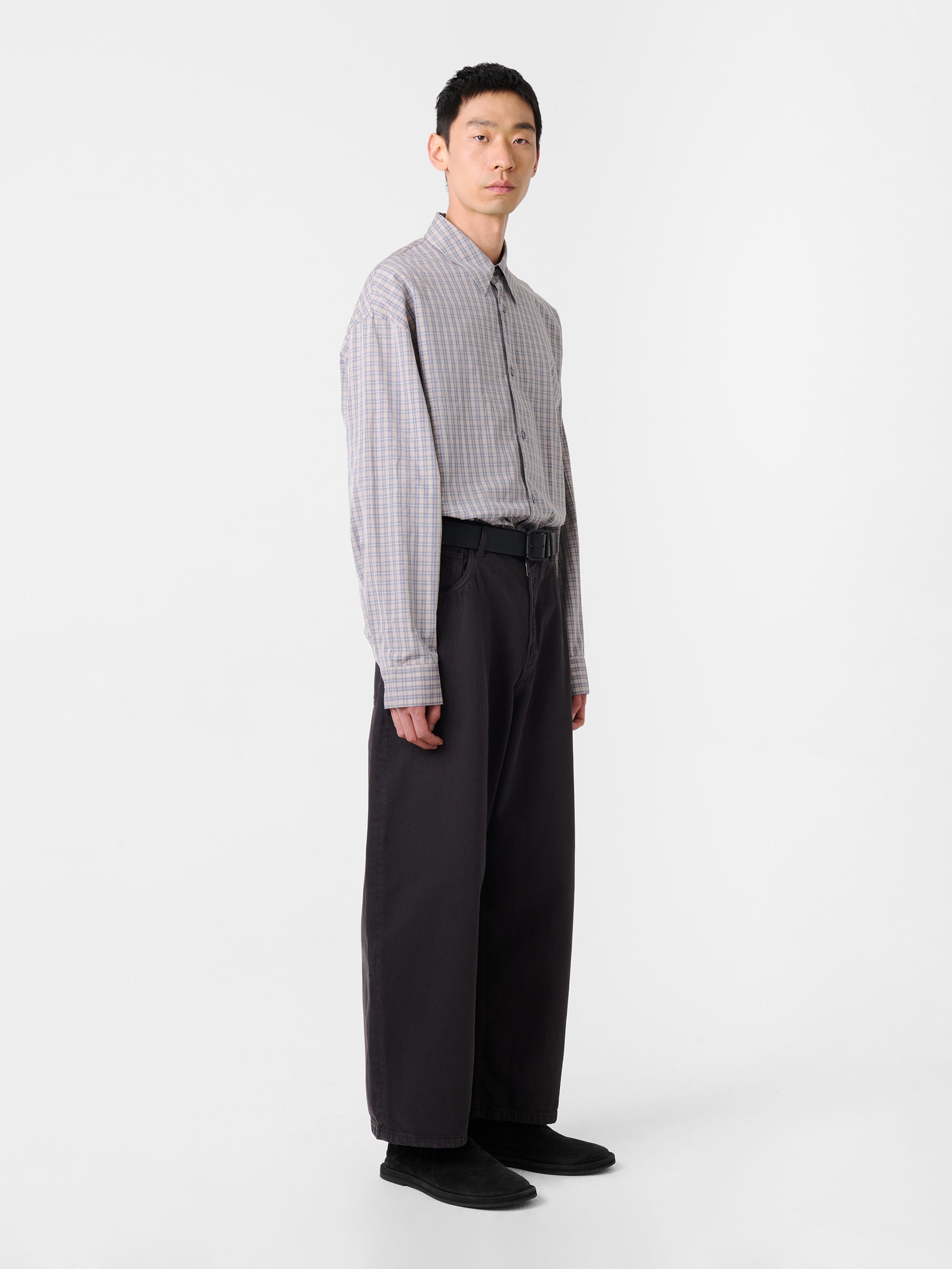 パンツ STUDIO NICHOLSON PAOLO SNM-1023 BLACK パンツ STUDIO NICHOLSON PAOLO SNM-1023 BLACK Paolo Denim