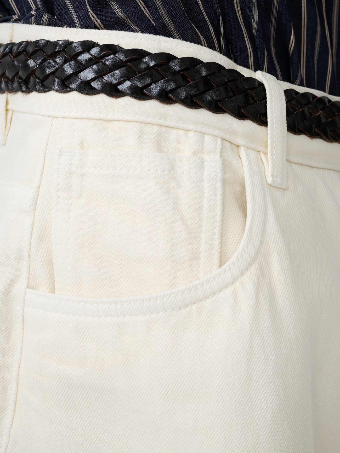 Paolo Denim Pant in Parchment - Studio Nicholson