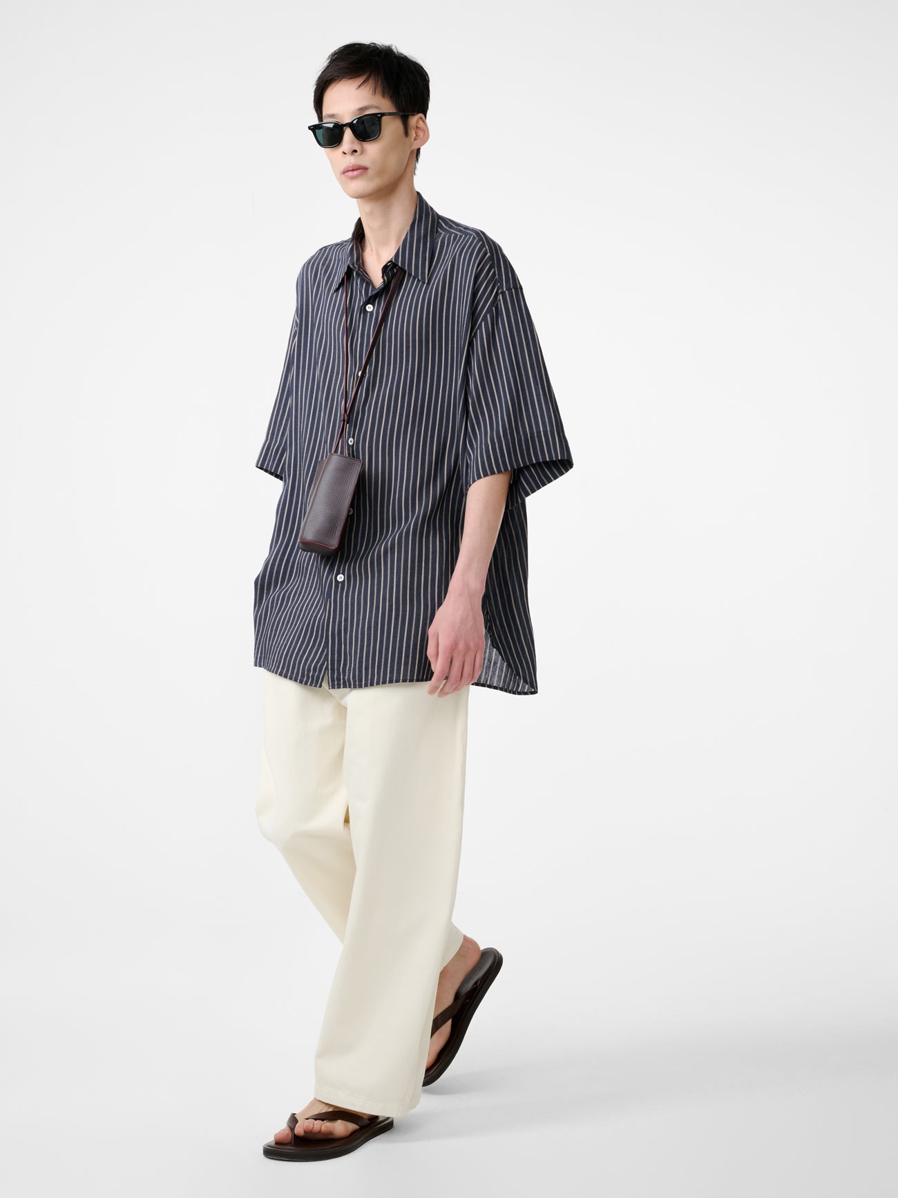Paolo Denim Pant in Parchment - Studio Nicholson