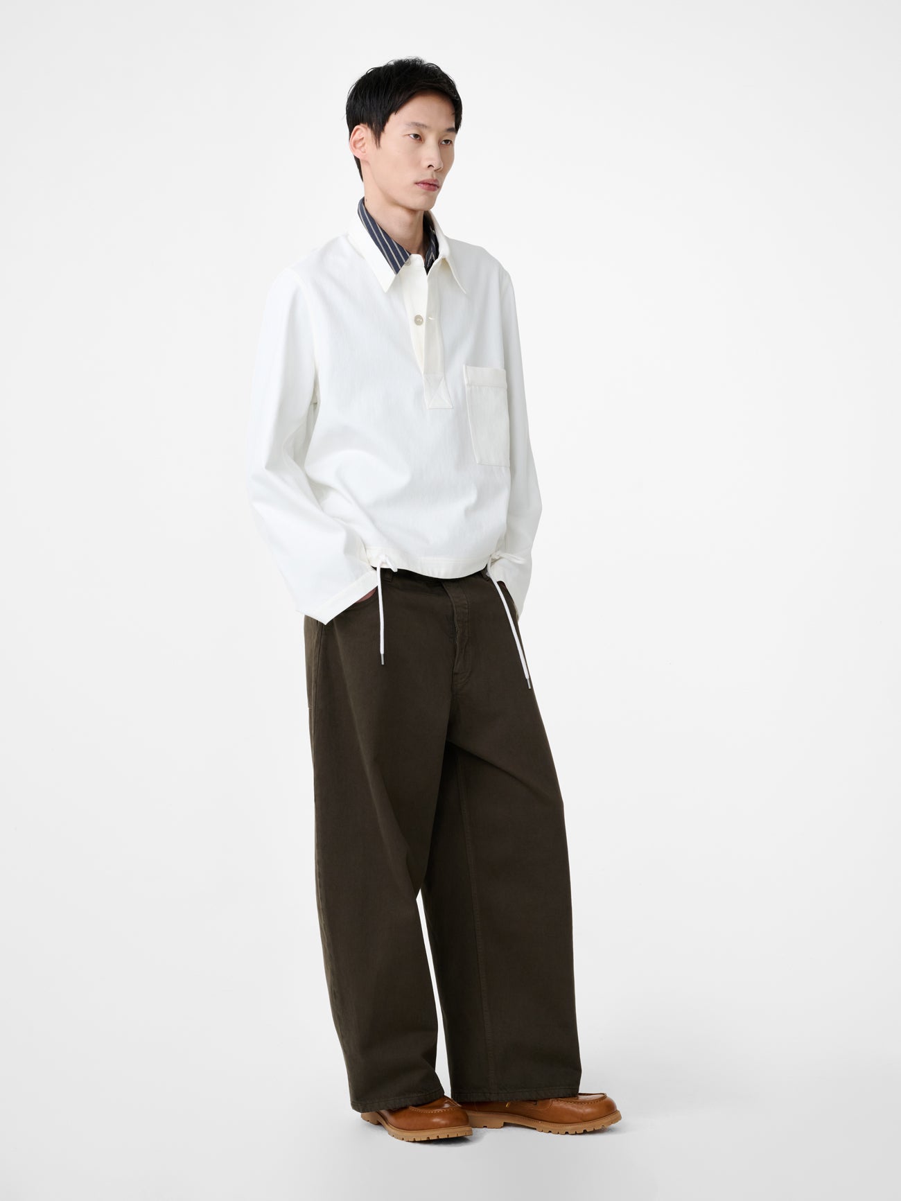 Paolo Denim Pant in Peat – Studio Nicholson