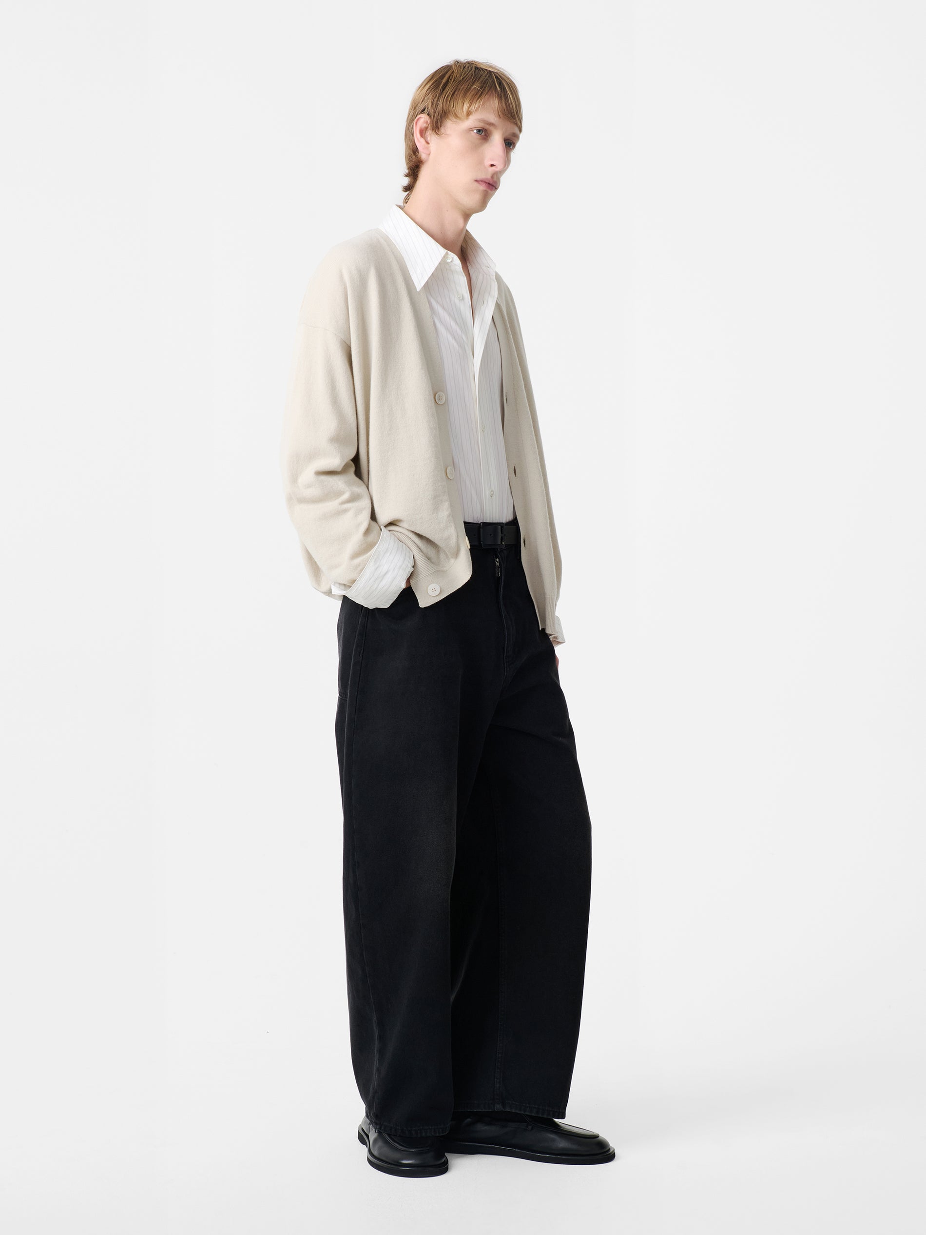 Parr Knit in Dove - Studio Nicholson