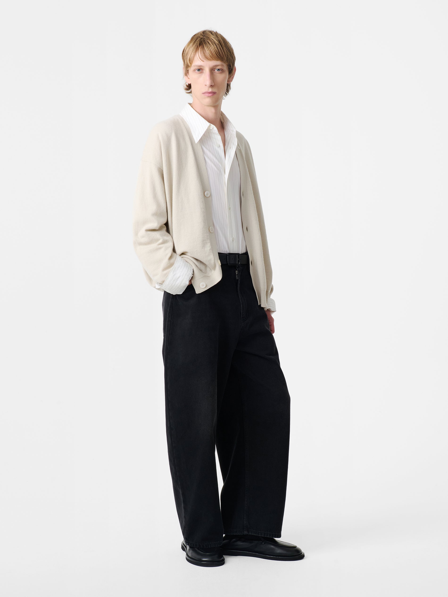 Parr Knit in Dove - Studio Nicholson