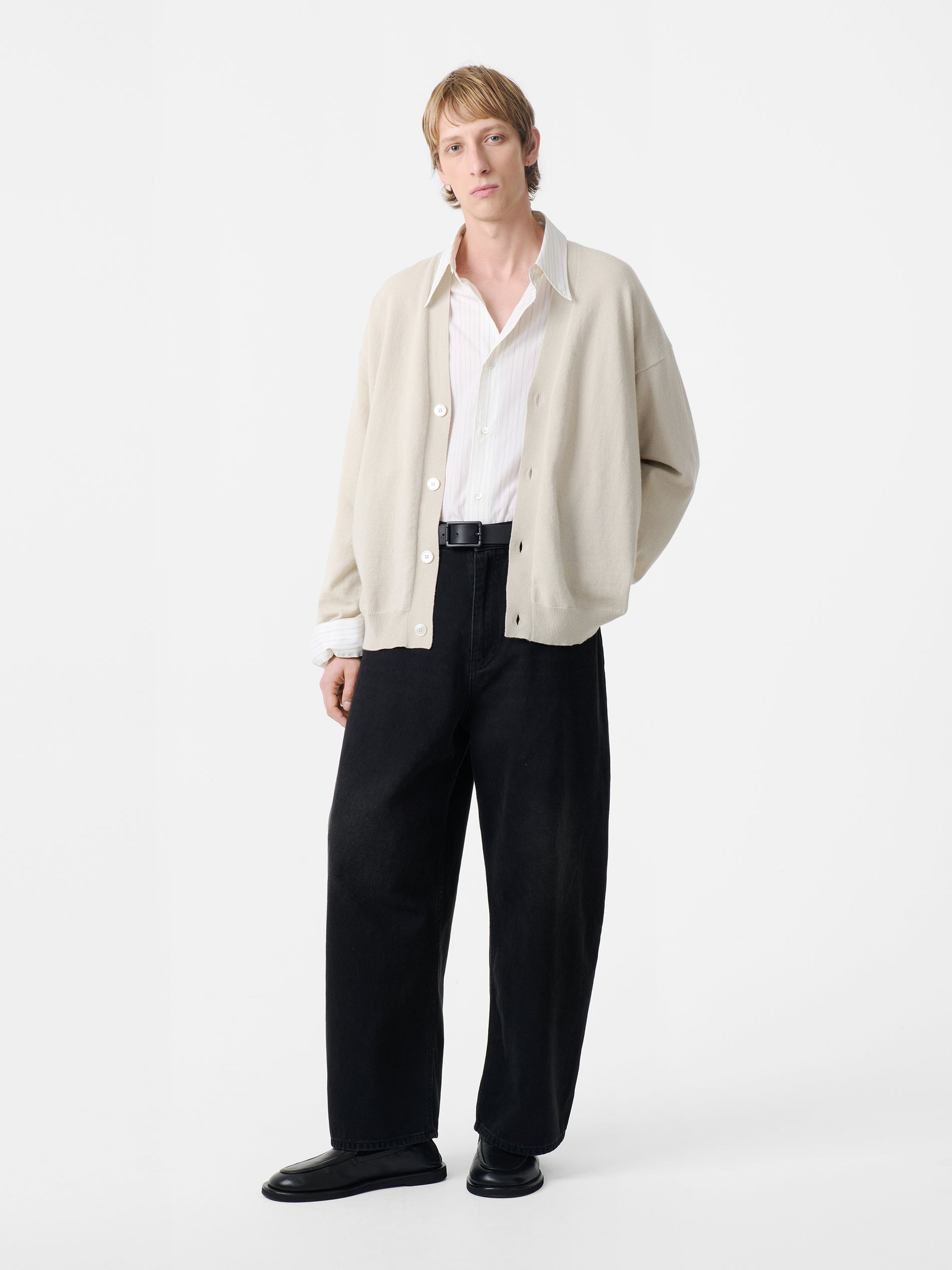Parr Knit in Dove - Studio Nicholson